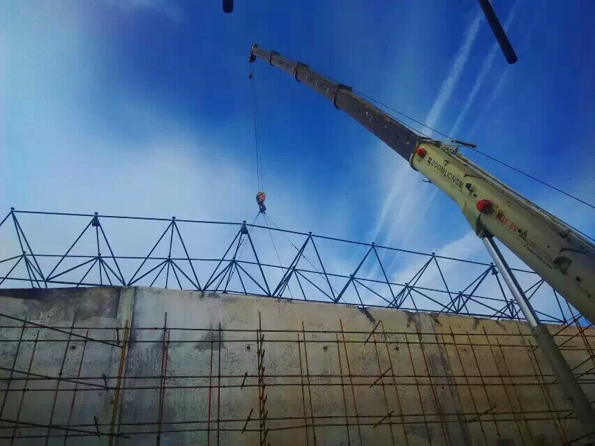 徐汇食堂网架结构工程